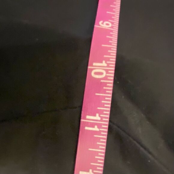 Coldwater Creek Natural Fit Flat Front Cotton Navy Pants Size‎ 12 - Picture 9 of 11